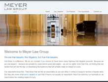 Tablet Screenshot of meyerlex.com